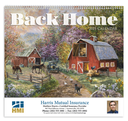 HotLine Products Back Home Appointment Calendar  Spiral-491