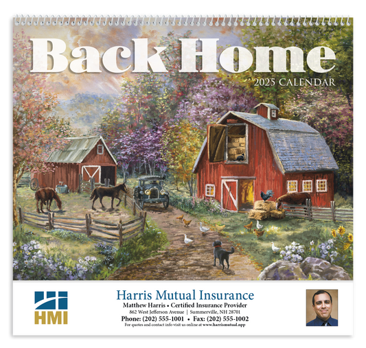 HotLine Products Back Home Appointment Calendar  Spiral-491