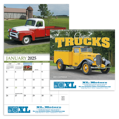 HotLine Products Classic Trucks Appointment Calendar  Spiral-494