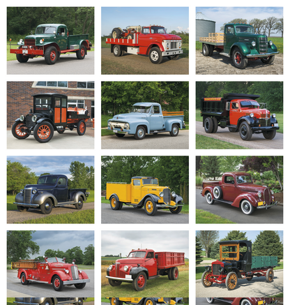 HotLine Products Classic Trucks Appointment Calendar  Spiral-494