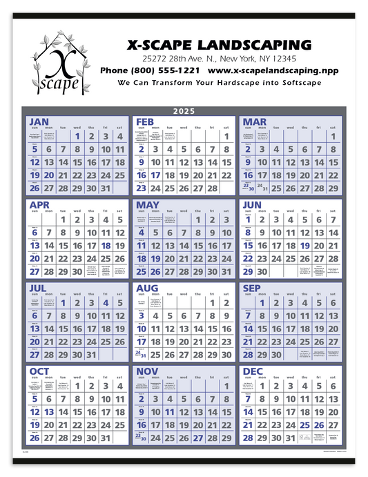 Triumph Calendars SpanAYear Calendar-6206