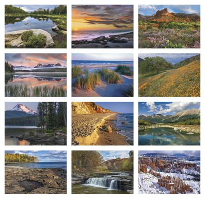 HotLine Products Scenic America ExecutiveWhite Ad Calendar-636