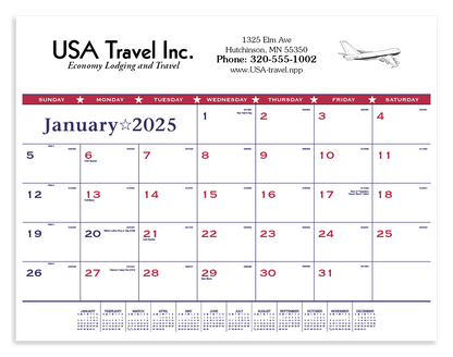 Triumph Calendars Patriotic Desk Pad-6502