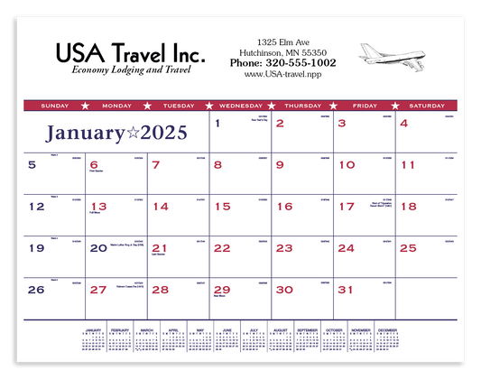 Triumph Calendars Patriotic Desk Pad-6502