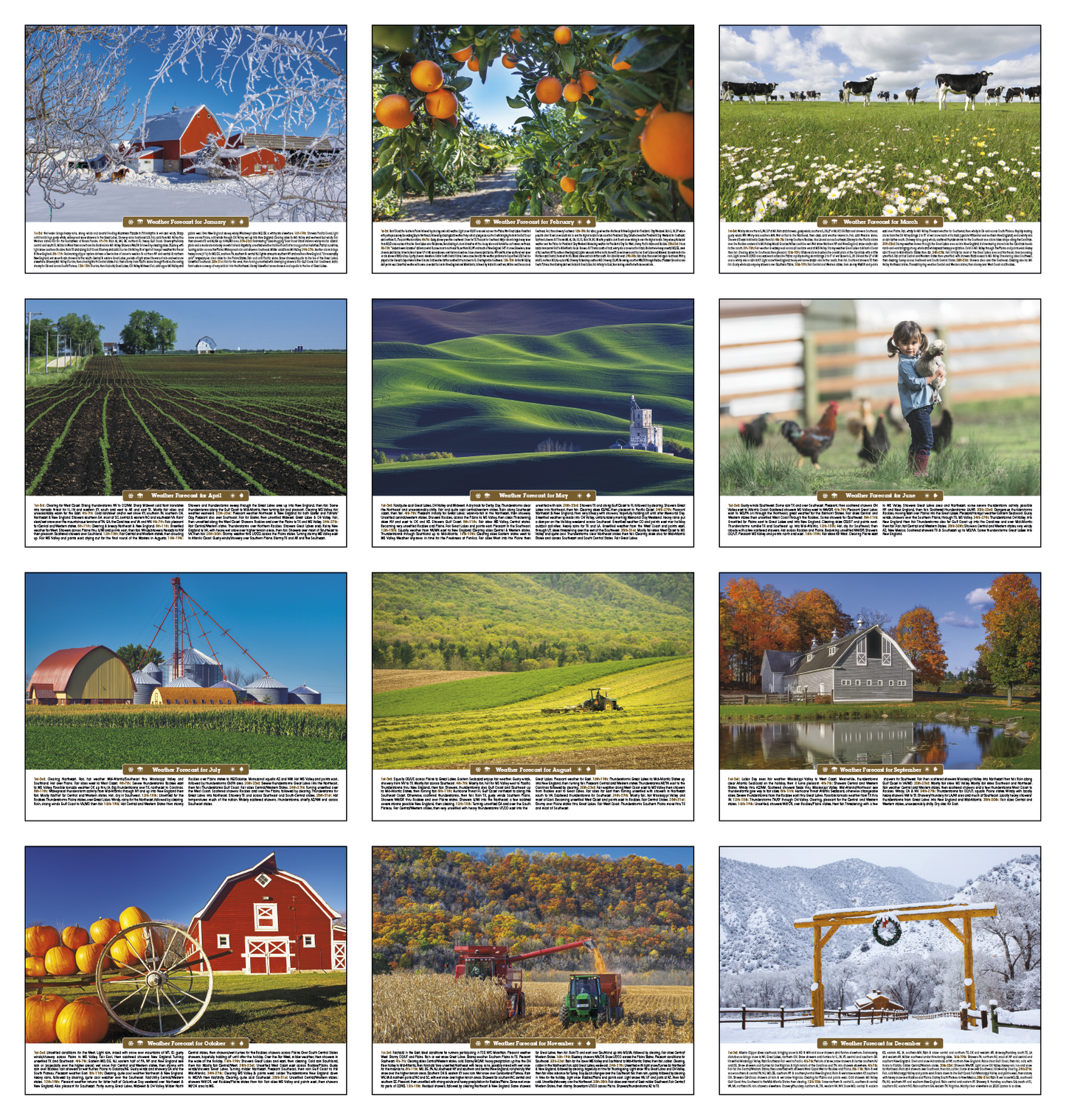 Triumph Calendars Scenic Almanac-6702