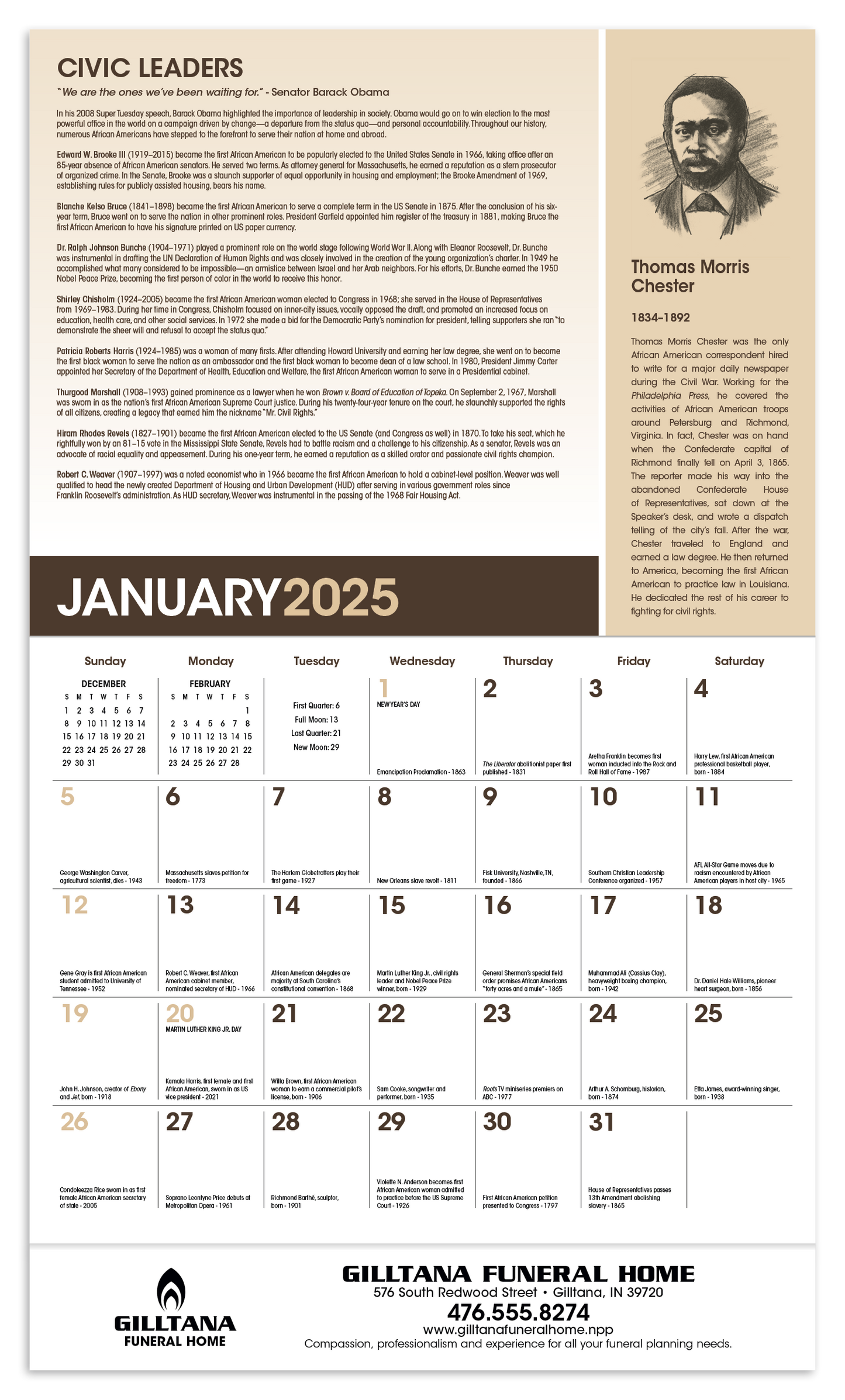 Triumph Calendars AfricanAmerican Heritage Family Calendar-6704