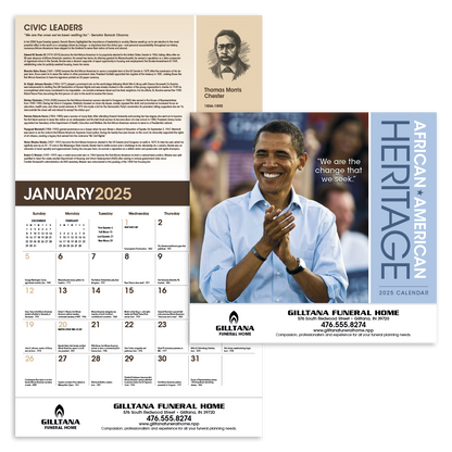 Triumph Calendars AfricanAmerican Heritage Barack Obama Calendar-6705