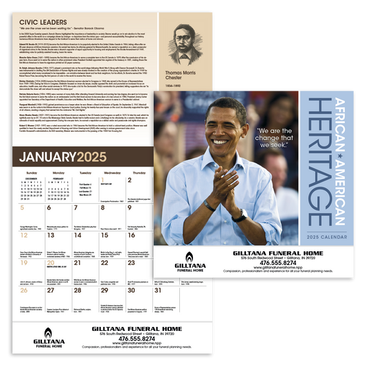 Triumph Calendars AfricanAmerican Heritage Barack Obama Calendar-6705