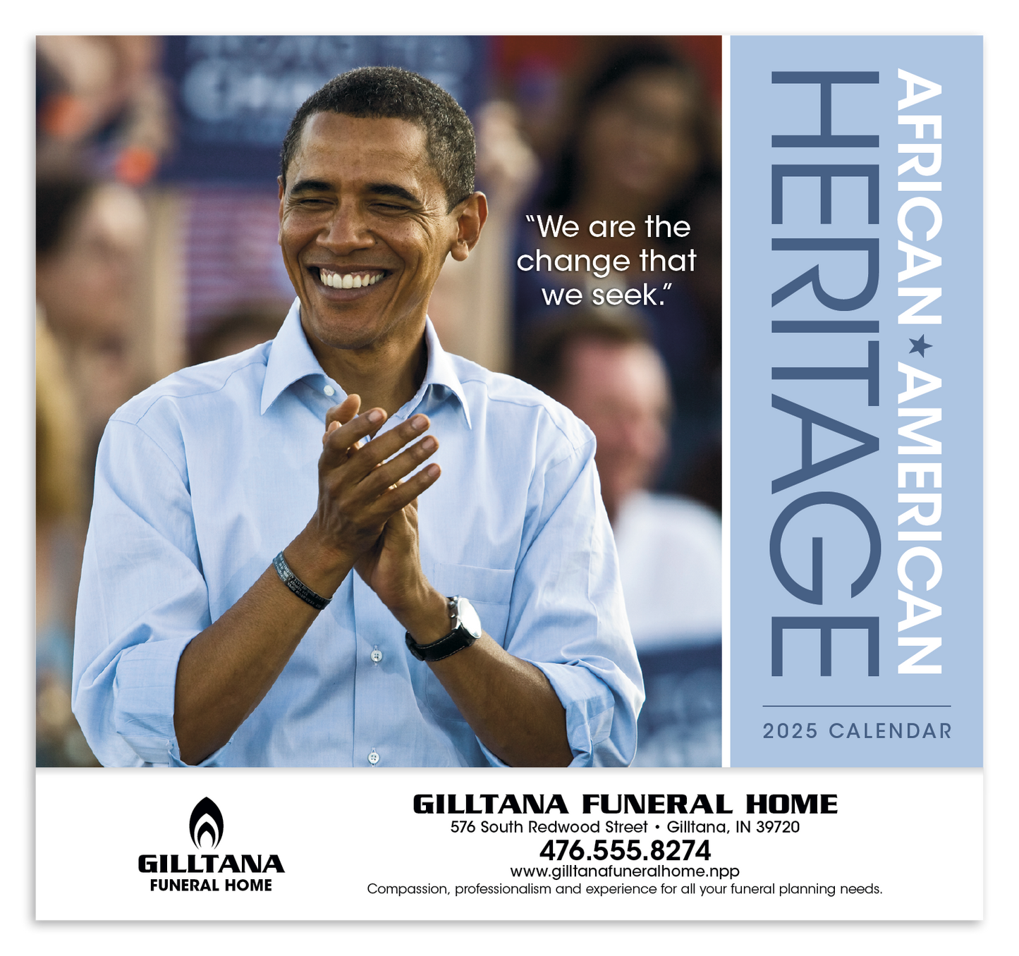 Triumph Calendars AfricanAmerican Heritage Barack Obama Calendar-6705