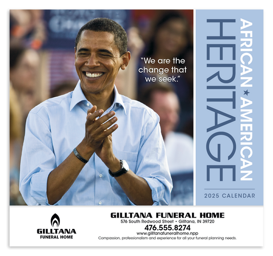 Triumph Calendars AfricanAmerican Heritage Barack Obama Calendar-6705
