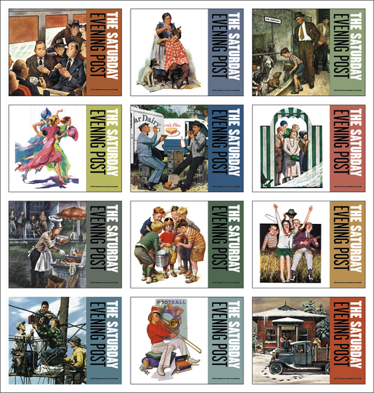 Good Value  The Saturday Evening Post  Spiral Calendar-7009