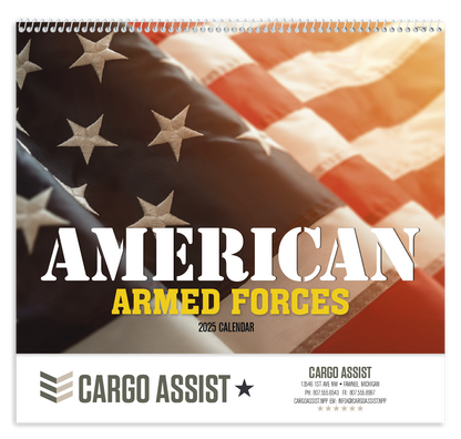 Good Value American Armed Forces  Spiral Calendar-7012