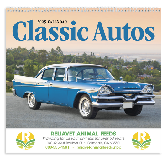 Good Value Classic Autos  Spiral Calendar-7042