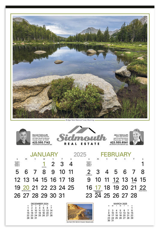 HotLine Products Our Country Executive Calendar-607