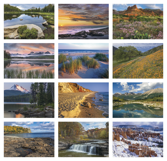 HotLine Products Scenic America Executive Calendar-633