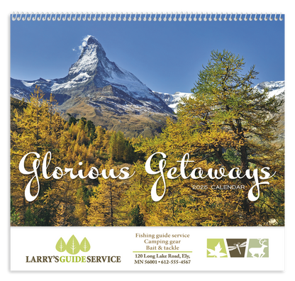 Good Value Glorious Getaways  Spiral Calendar-7025