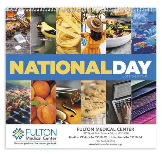 Good Value National Day  Spiral Calendar-7032