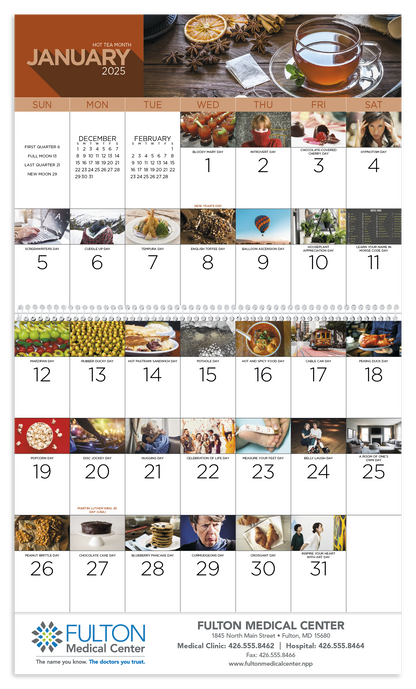 Good Value National Day  Spiral Calendar-7032