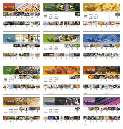 Good Value National Day  Spiral Calendar-7032