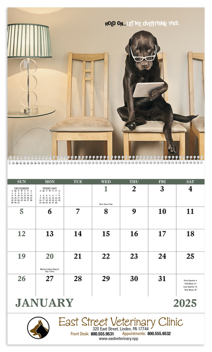 Good Value Pets with Attitude  Spiral Calendar-7086