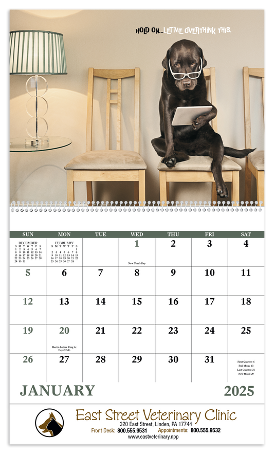 Good Value Pets with Attitude  Spiral Calendar-7086