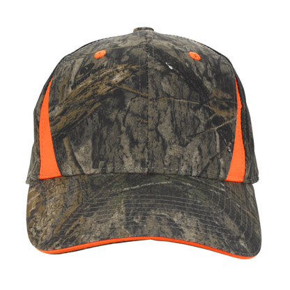 Camo Cap With Blaze Inserts-8343