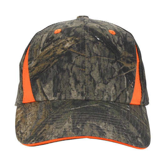 Camo Cap With Blaze Inserts-8343
