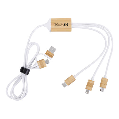BambooTunes 5in1 Charging Cable-CTEK077