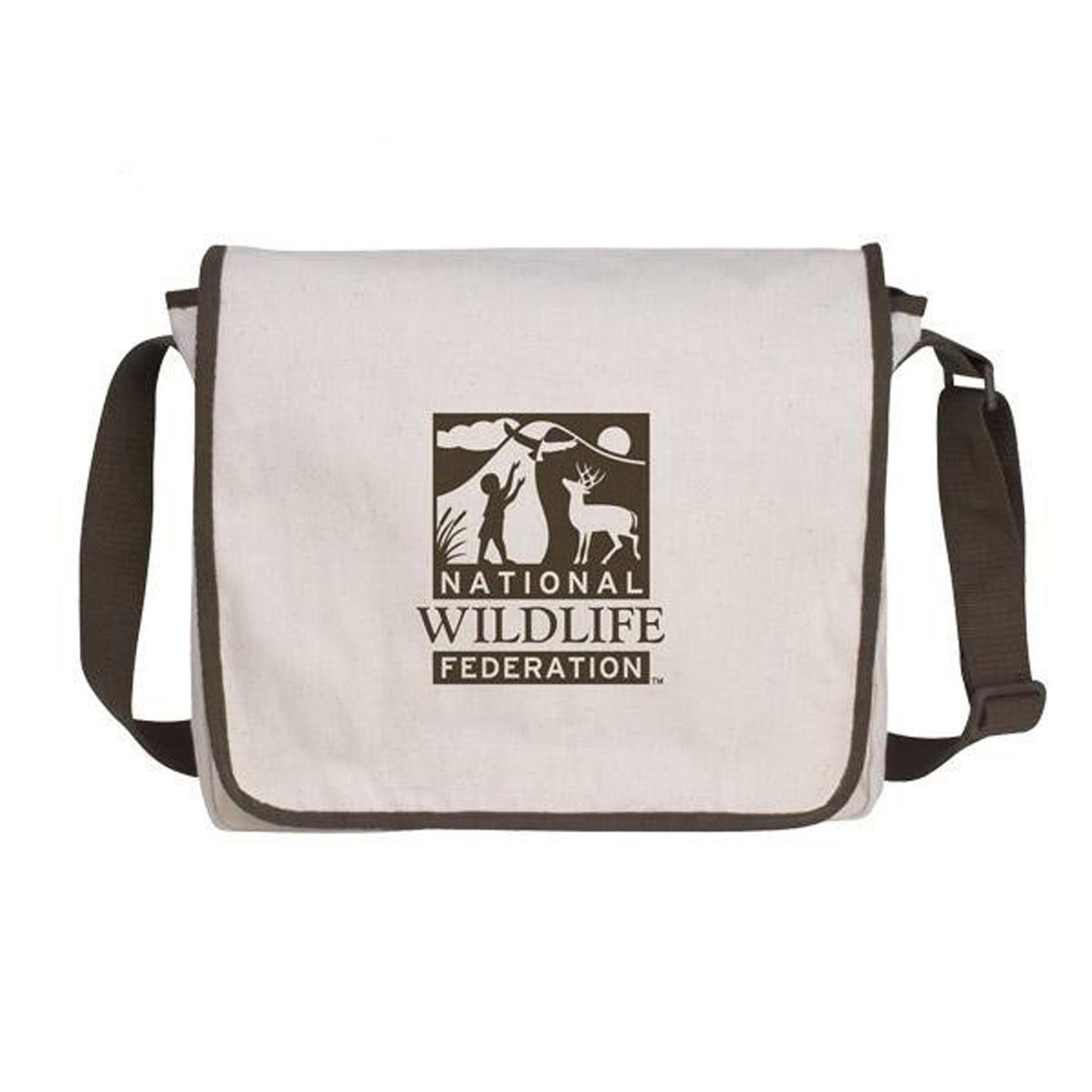 V Natural Cotton Messenger-A748