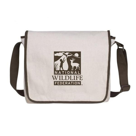 V Natural Cotton Messenger-A748