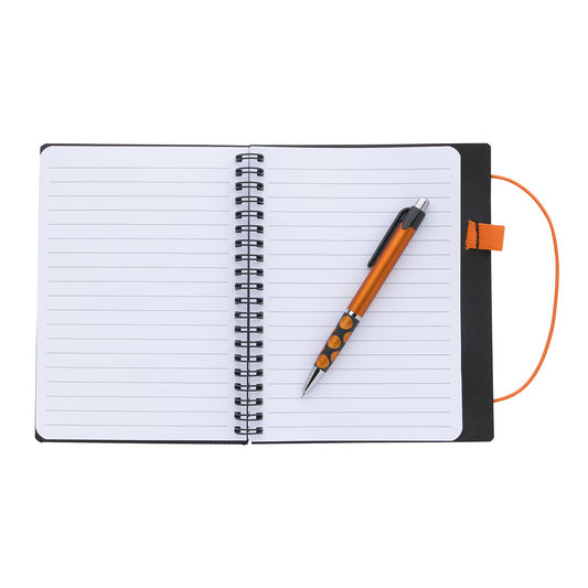 Good Value Festival Notebook With Pen-VBUS024