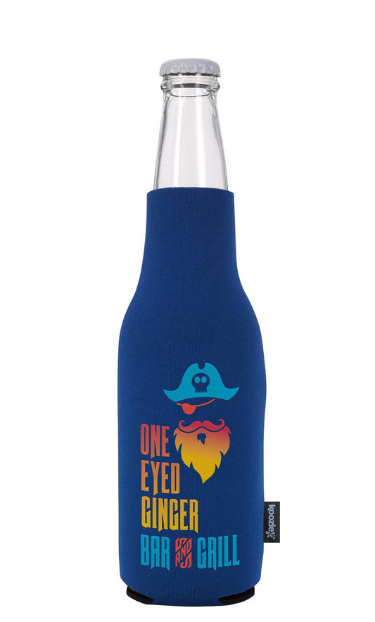Koozie Neoprene ZipUp Bottle Cooler-46105