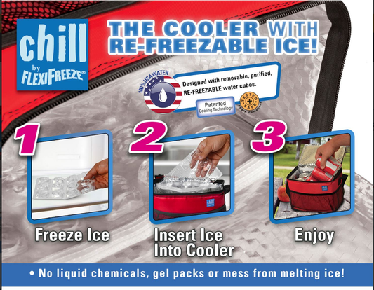 Chill by FlexiFreeze 9Can Cooler-VCOL033