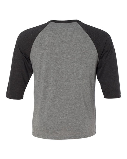 BELLA + CANVAS Toddler Three-Quarter Sleeve Baseball Tee - 3200T
