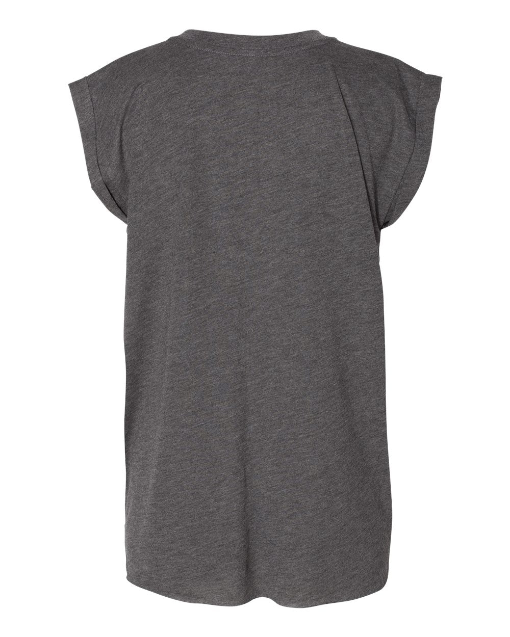 BELLA + CANVAS Women’s Flowy Rolled Cuffs Muscle Tee - 8804