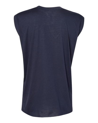BELLA + CANVAS Women’s Flowy Rolled Cuffs Muscle Tee - 8804