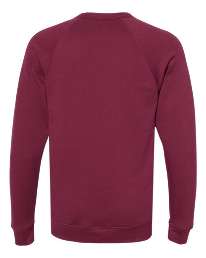BELLA + CANVAS Sponge Fleece Raglan Crewneck Sweatshirt - 3901