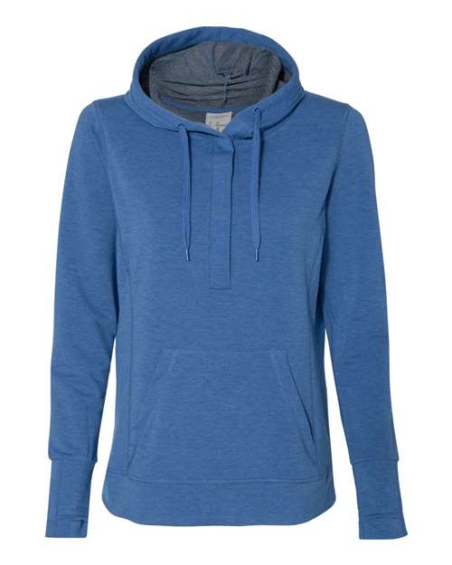 Women’s Omega Stretch Snap-Placket Hooded Sweatshirt