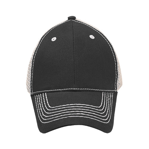 Heavy Stitch Cap With Mesh-VHDW7313