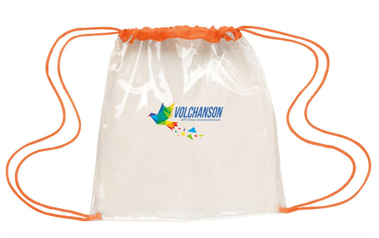Good Value Clear Game Drawstring Backpack-15734