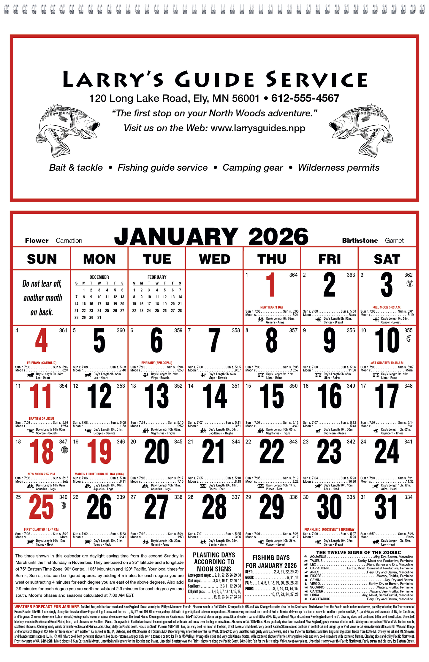 Triumph Calendars Large Almanac-6701
