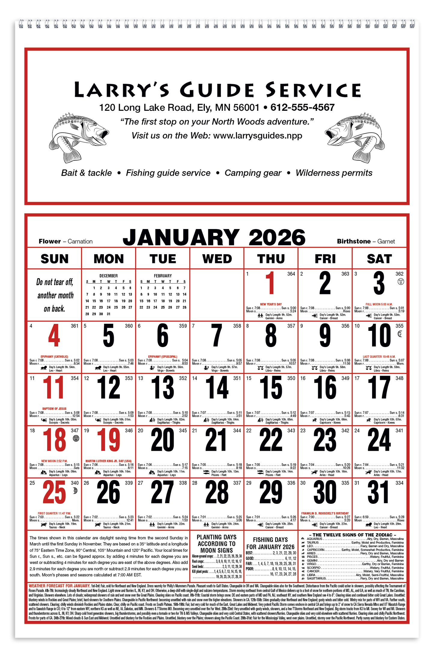 Triumph Calendars Large Almanac-6701