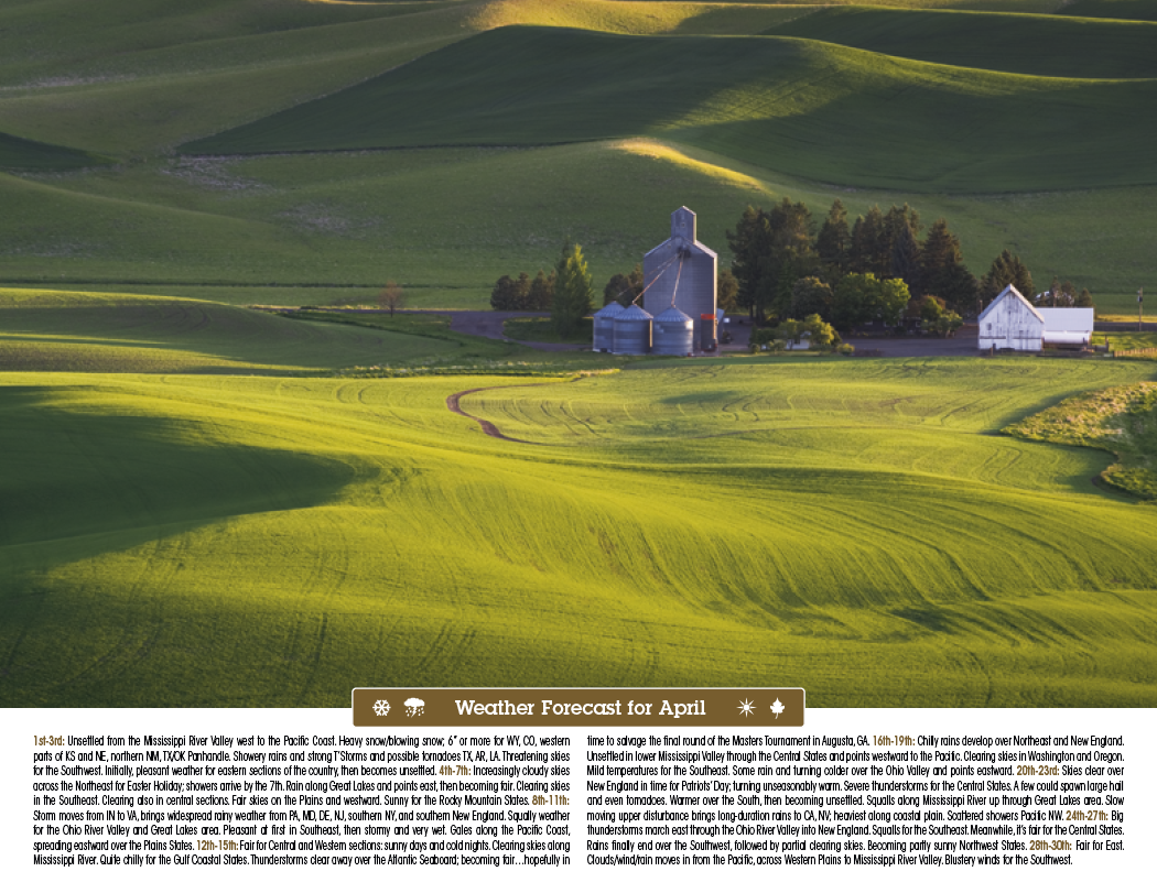 Triumph Calendars Scenic Almanac-6702