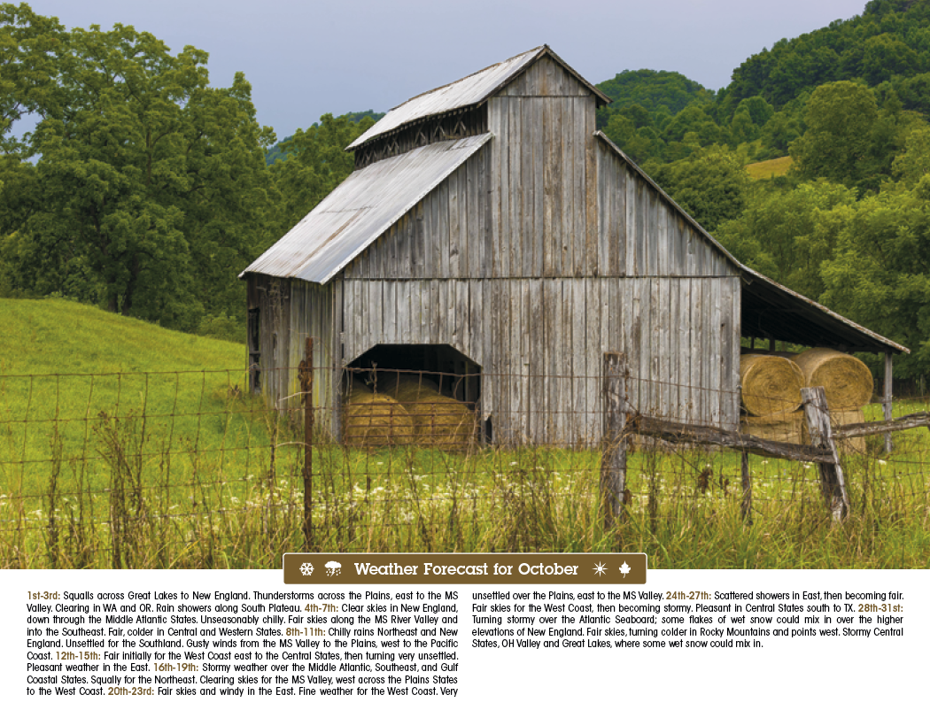 Triumph Calendars Scenic Almanac-6702