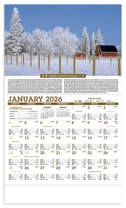 Triumph Calendars Scenic Almanac-6702
