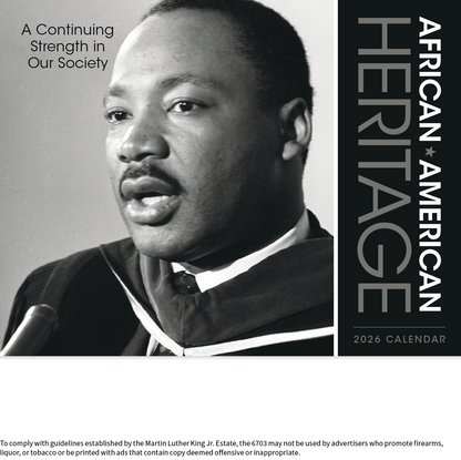 Triumph Calendars AfricanAmerican Heritage Dr Martin Luther King Jr Calendar-6703