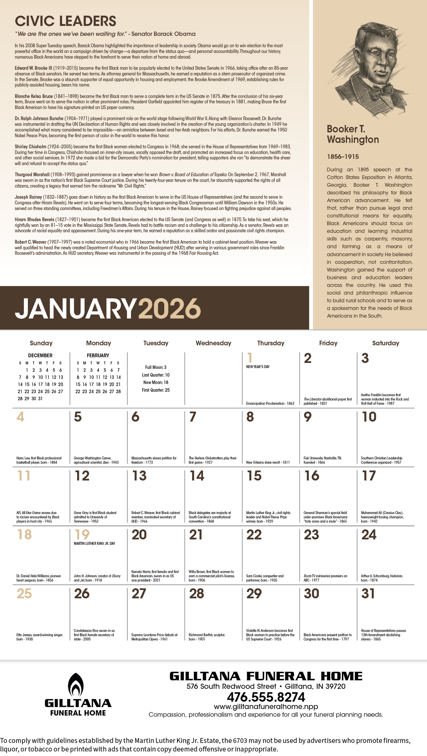 Triumph Calendars AfricanAmerican Heritage Dr Martin Luther King Jr Calendar-6703