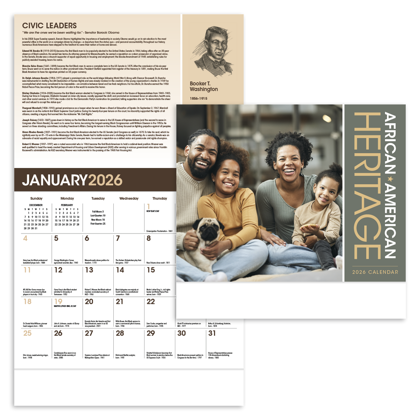 Triumph Calendars AfricanAmerican Heritage Family Calendar-6704
