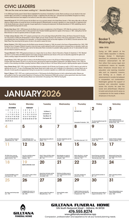 Triumph Calendars AfricanAmerican Heritage Barack Obama Calendar-6705