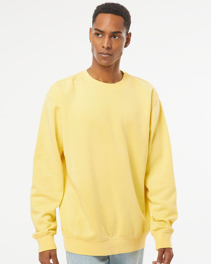 Independent Trading Co. Midweight Pigment-Dyed Crewneck Sweatshirt - PRM3500